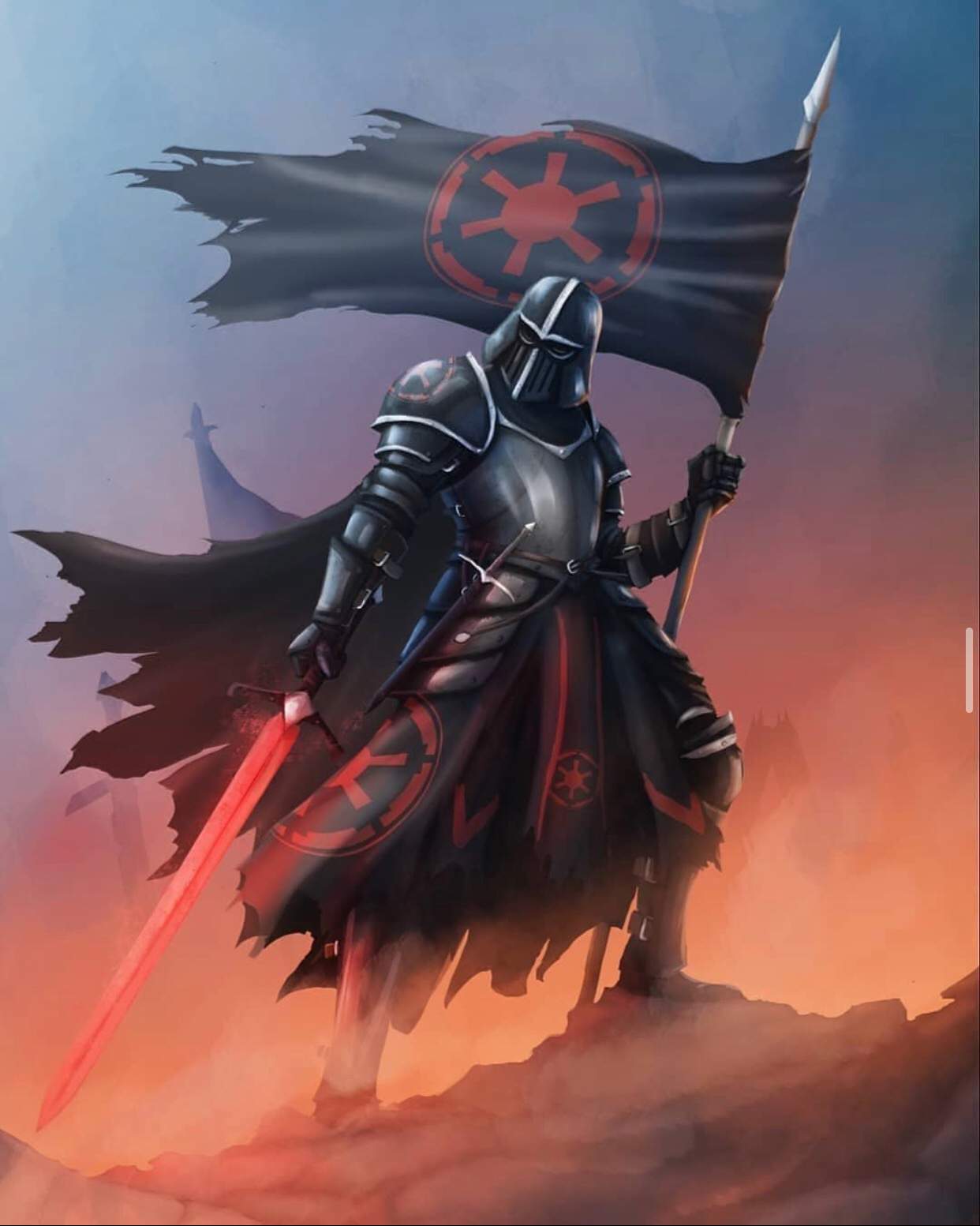 Dark Knight Vader | Star Wars Amino