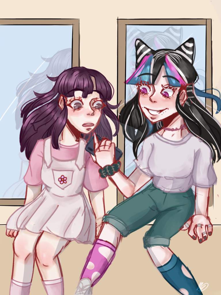 Mikan + Ibuki | Danganronpa Amino