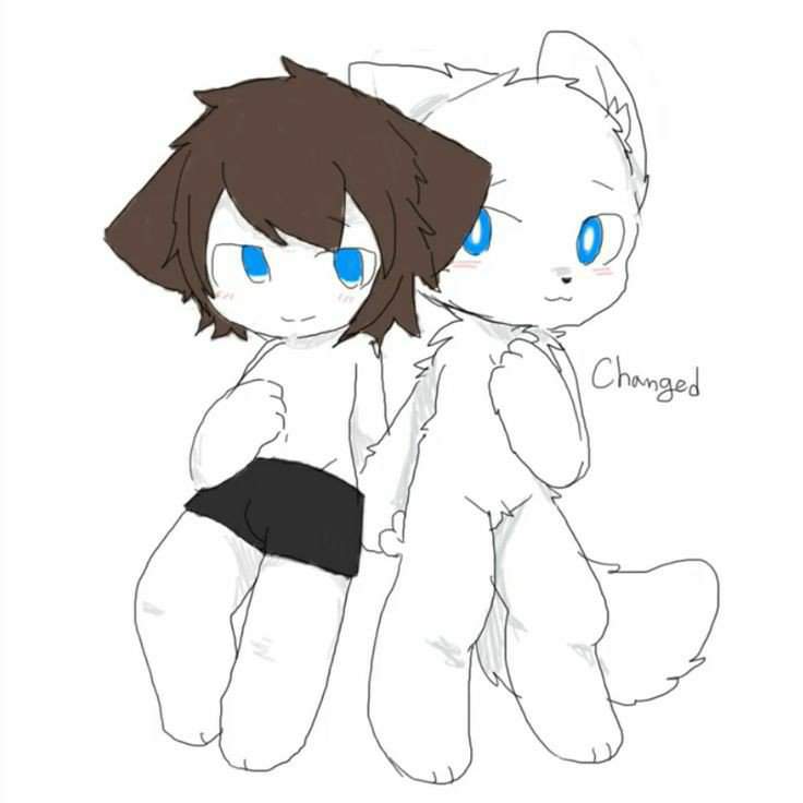 Um desenho que eu fiz ^w^ achei bem fofinho OwO | Changed {•《PT/BR》•} Amino