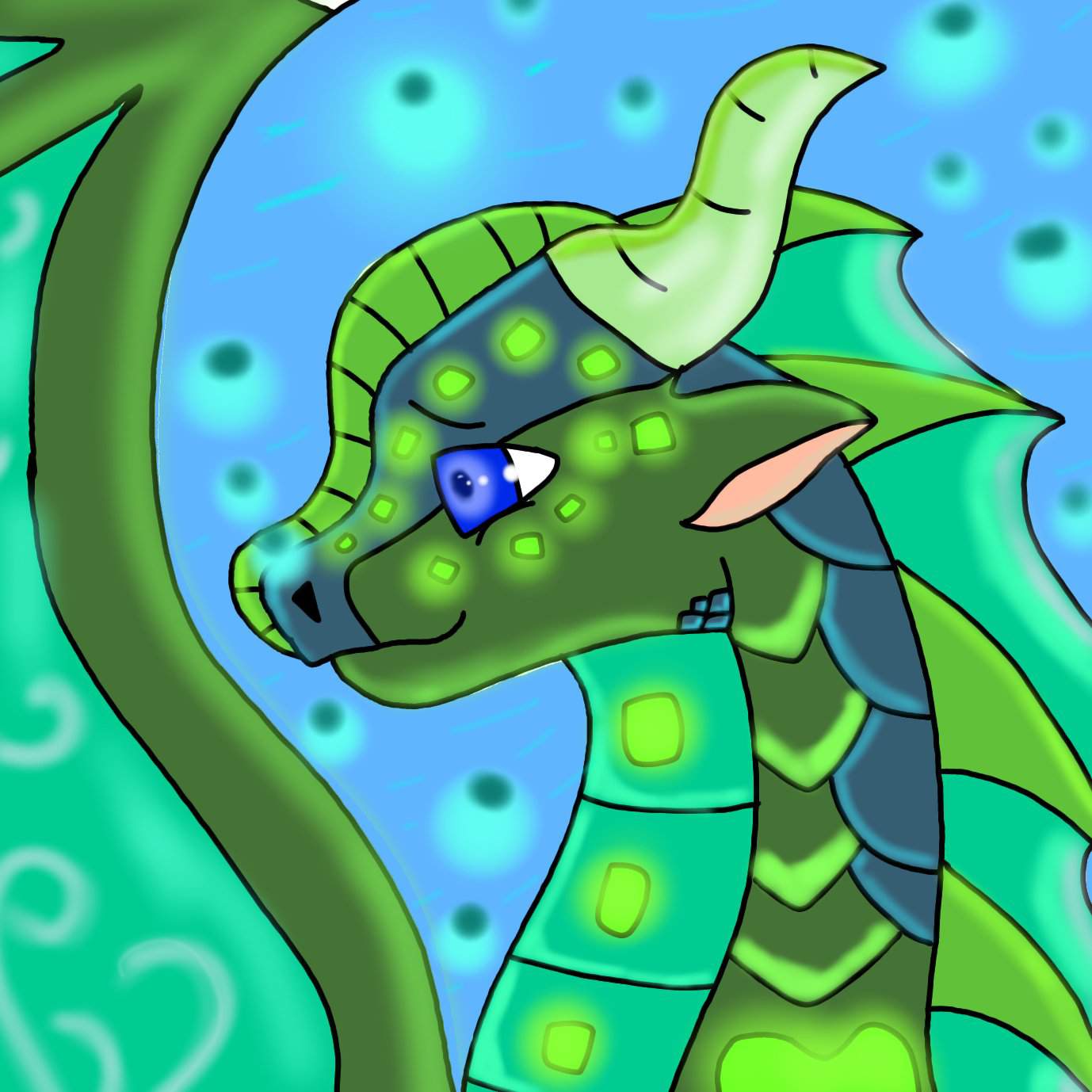 Current ( son of Coral and Whirlpool) | Wings Of Fire Amino