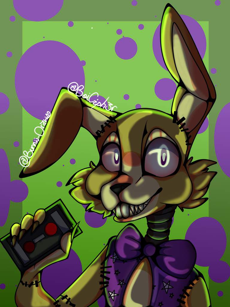 Glitchy Bunny go brrrr | Five Nights At Freddy's Amino