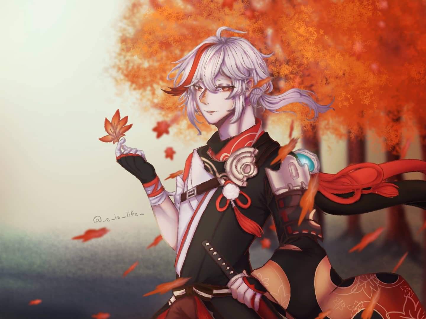 Canadian Aether fanart (spoilers) | Genshin Impact Amino