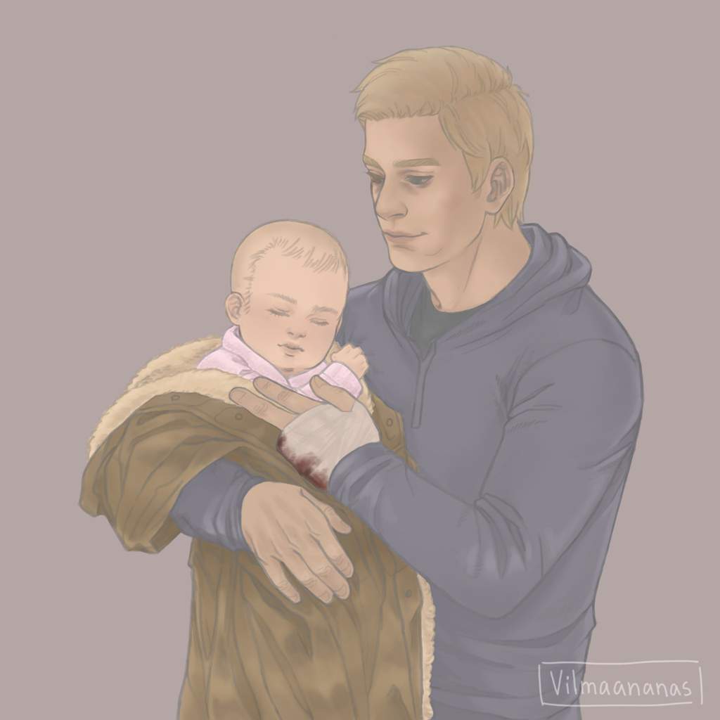 Rose and Ethan Winters || Resident evil 8 Fan art | Video Games Amino