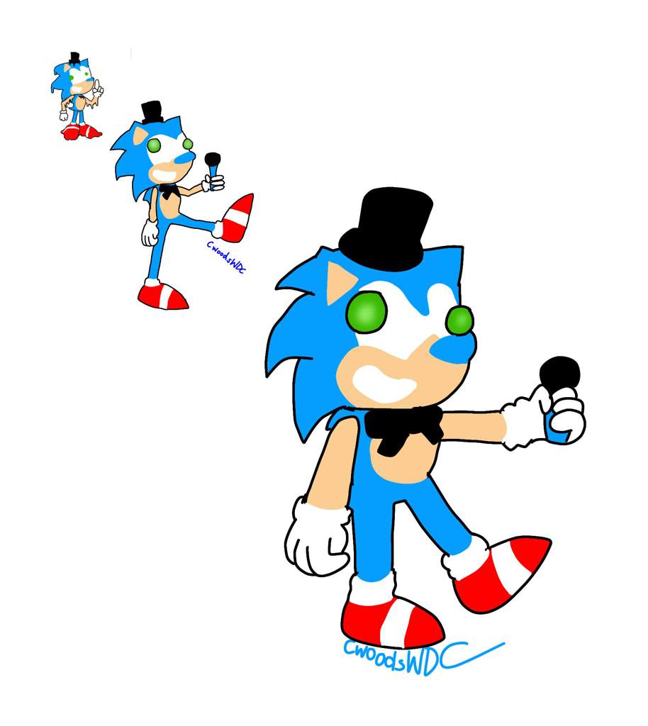 Ice cream sonic redraw | Team Cyantix Official Amino