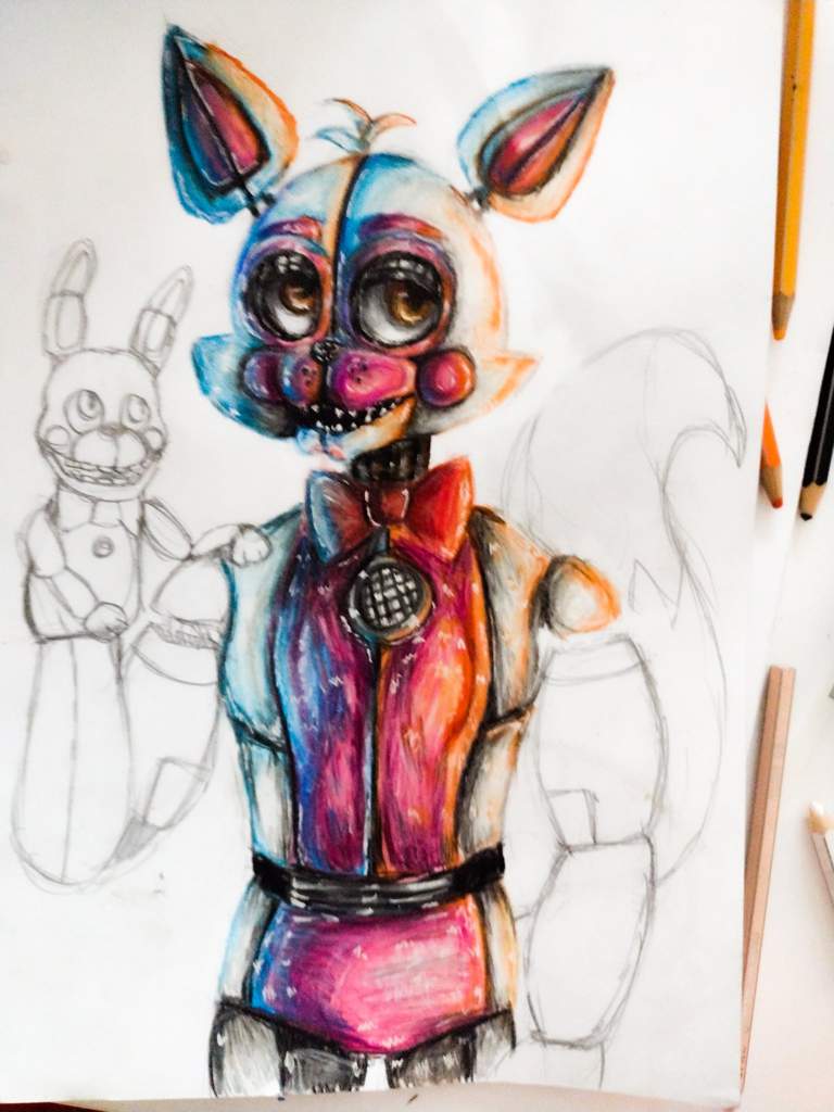 Funtime Foxy fanart | Five Nights At Freddy's Amino