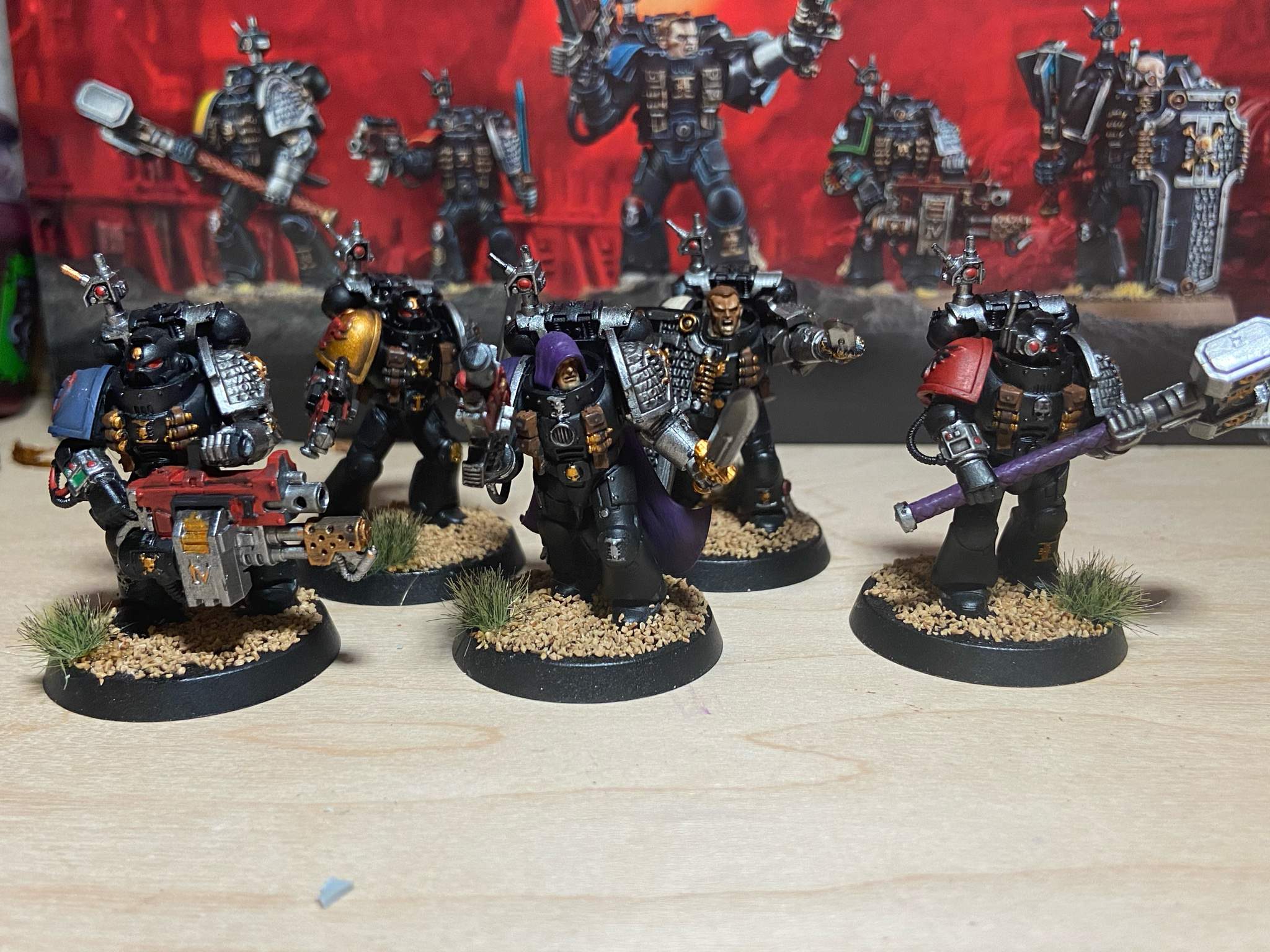 Deathwatch Kill-Team completed! | Warhammer 40K Amino