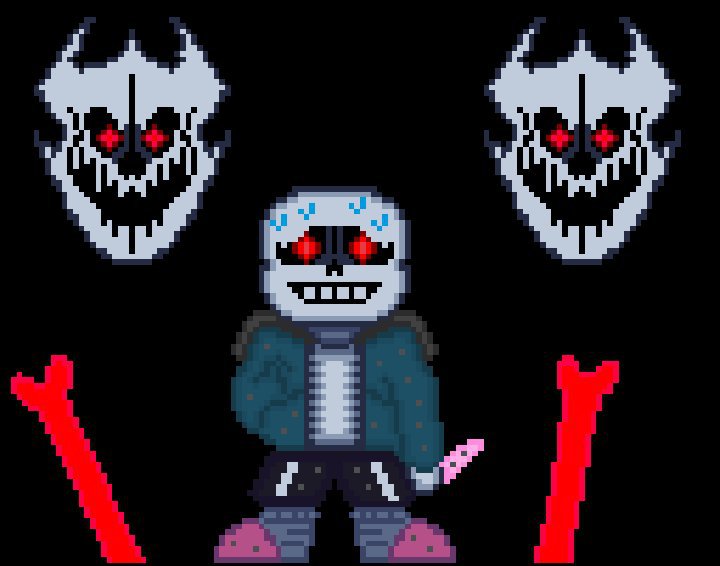 Sans Sprite Rework. ( + expressions ) | Undertale Amino