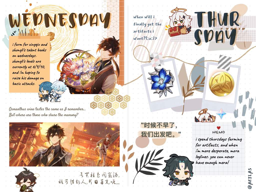 ⇲┊my teyvat journal entry Genshin Impact Amino