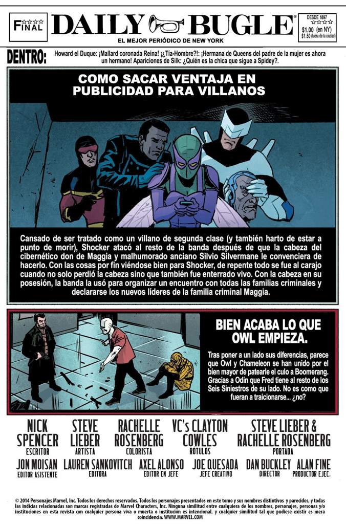 The superior foes of Spider-Man #16 | Wiki | •MARVELESA• Amino