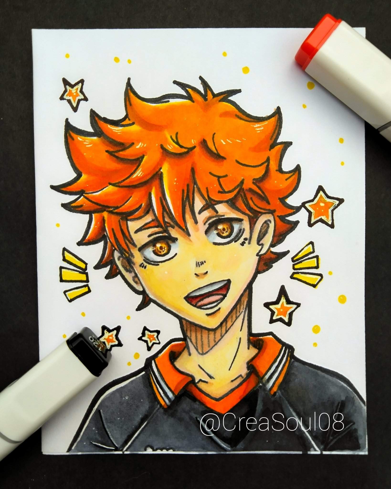 Hinata Shōyō - Haikyū fanart- | •Arte Amino• Amino