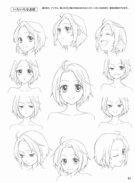 🪞Anime facial expression charts🪞 | Anime Amino