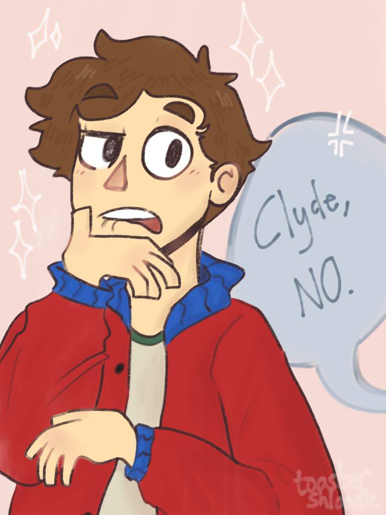 Clyde drawing I made on impulse | South Park Amino