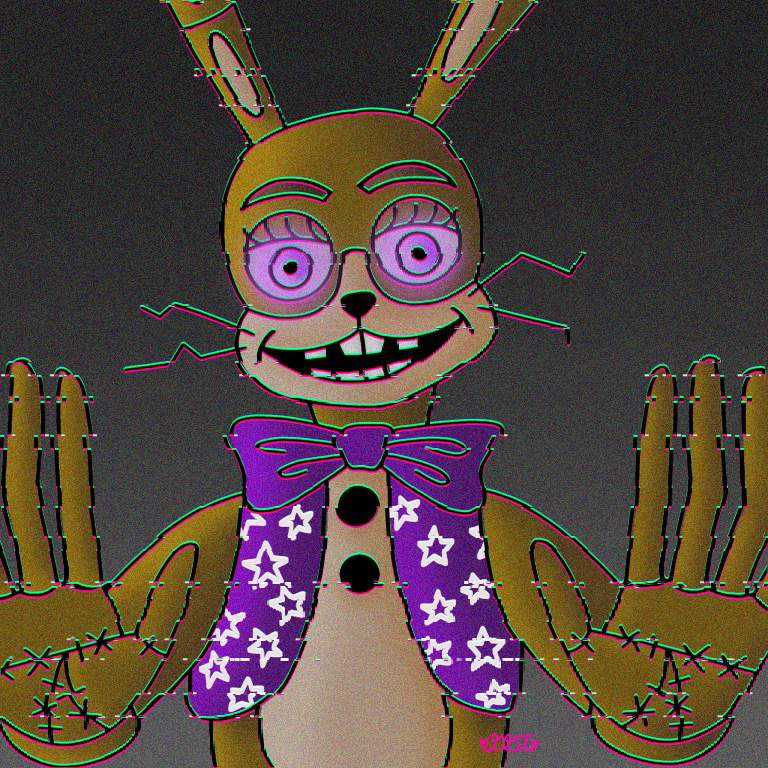 GlitchRat-- I mean GlitchTrap | FNAF VR Art | Five Nights At Freddy's Amino