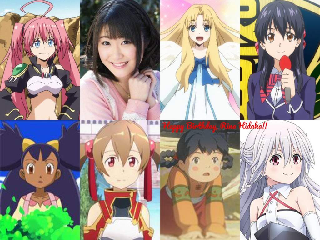 Happy Birthday, Rina Hidaka and Yuji Ueda!! | Anime Amino