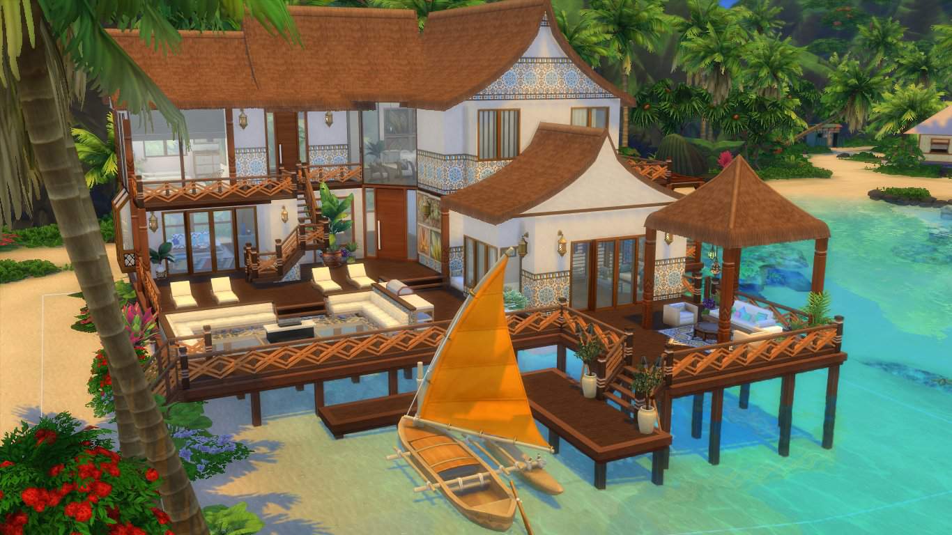 My build for the Sulani world save file | Sims Amino