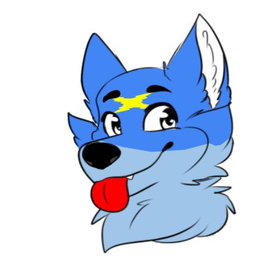 art of my fursona and credit to MudaDraw for the free base Headshot ...