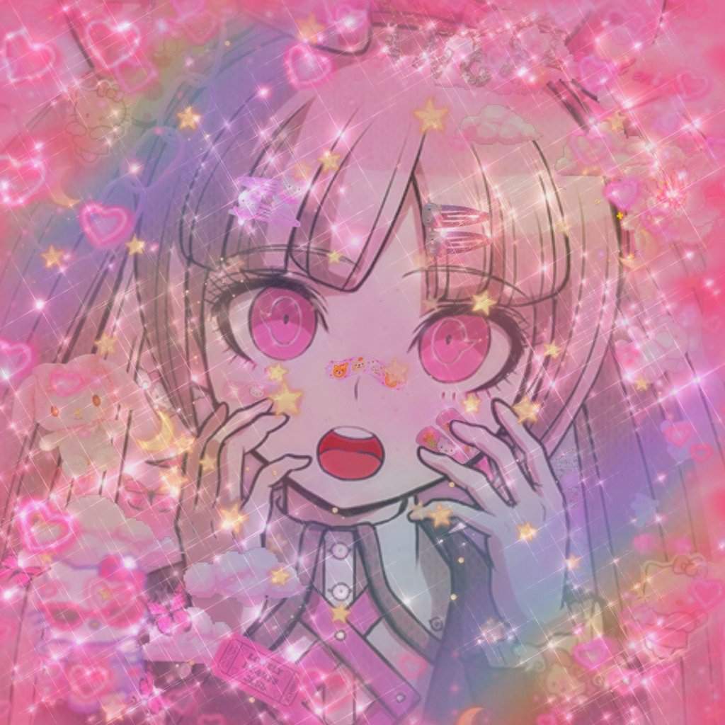 pink kotoko icons for the soul | Danganronpa Amino