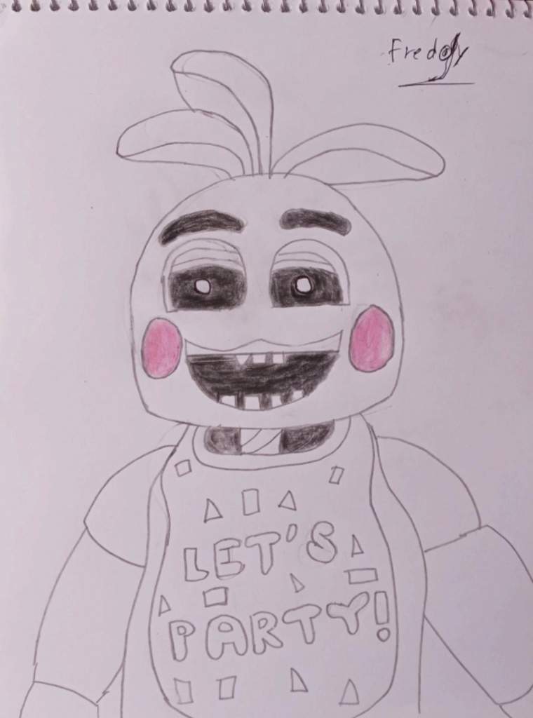 Dibujó de Toy Chica | FNaF Amino [ Español ] Amino