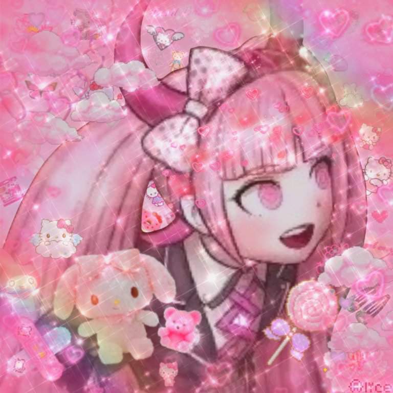 pink kotoko icons for the soul | Danganronpa Amino