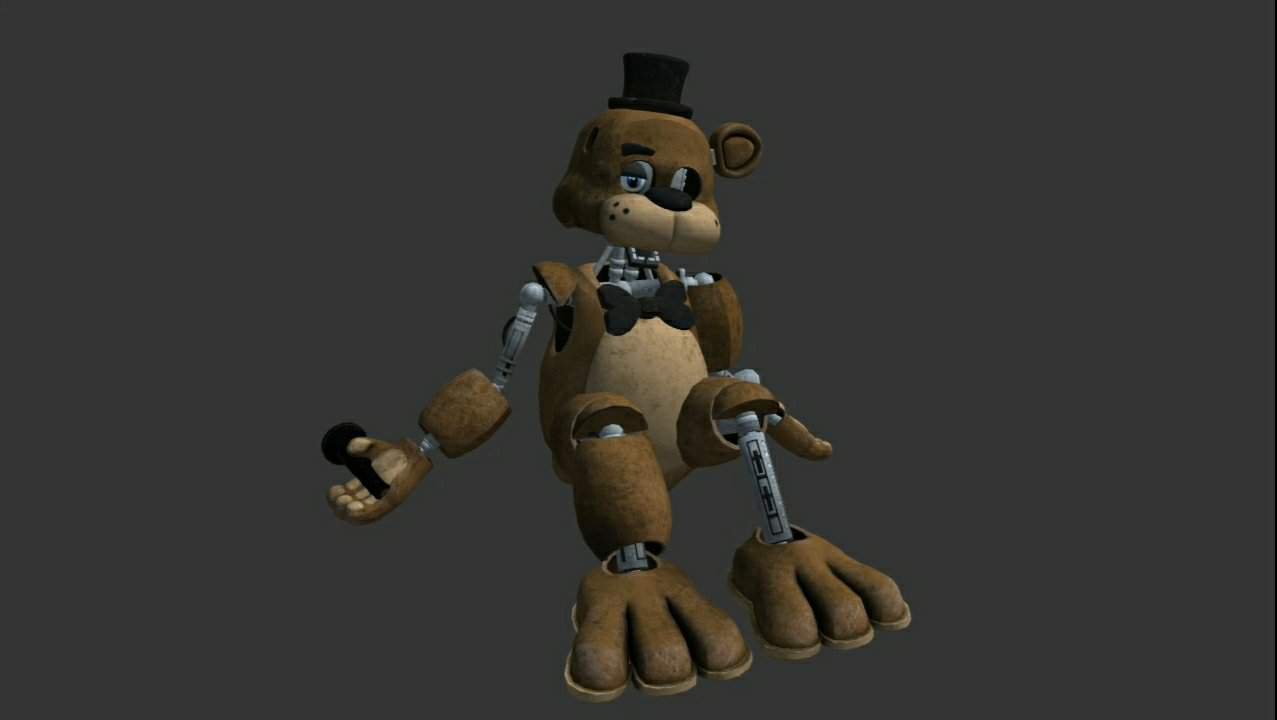 Versão destruída dos animatronics do fnaf 1 que eu criei (prisma3D ...