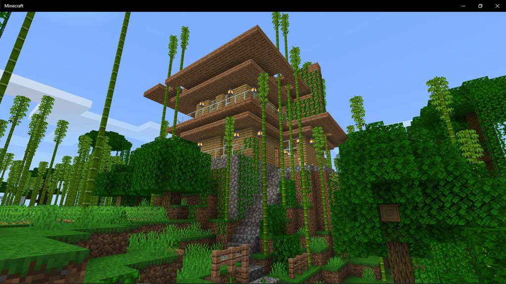 Cabin, Bioma Bambú :) | Minecraft Amino