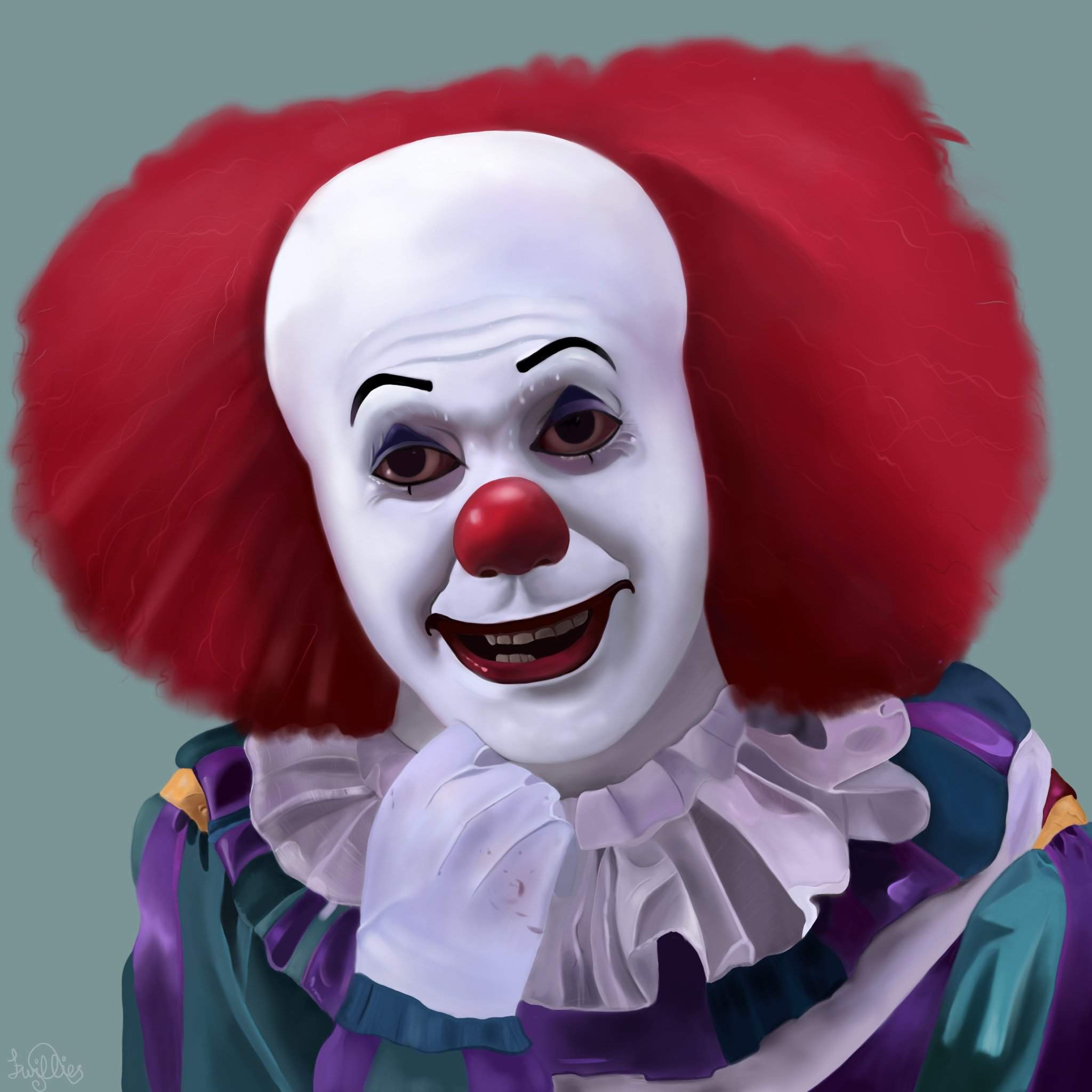 1990s Pennywise - realism art style! 🎈 | Official IT Amino Amino