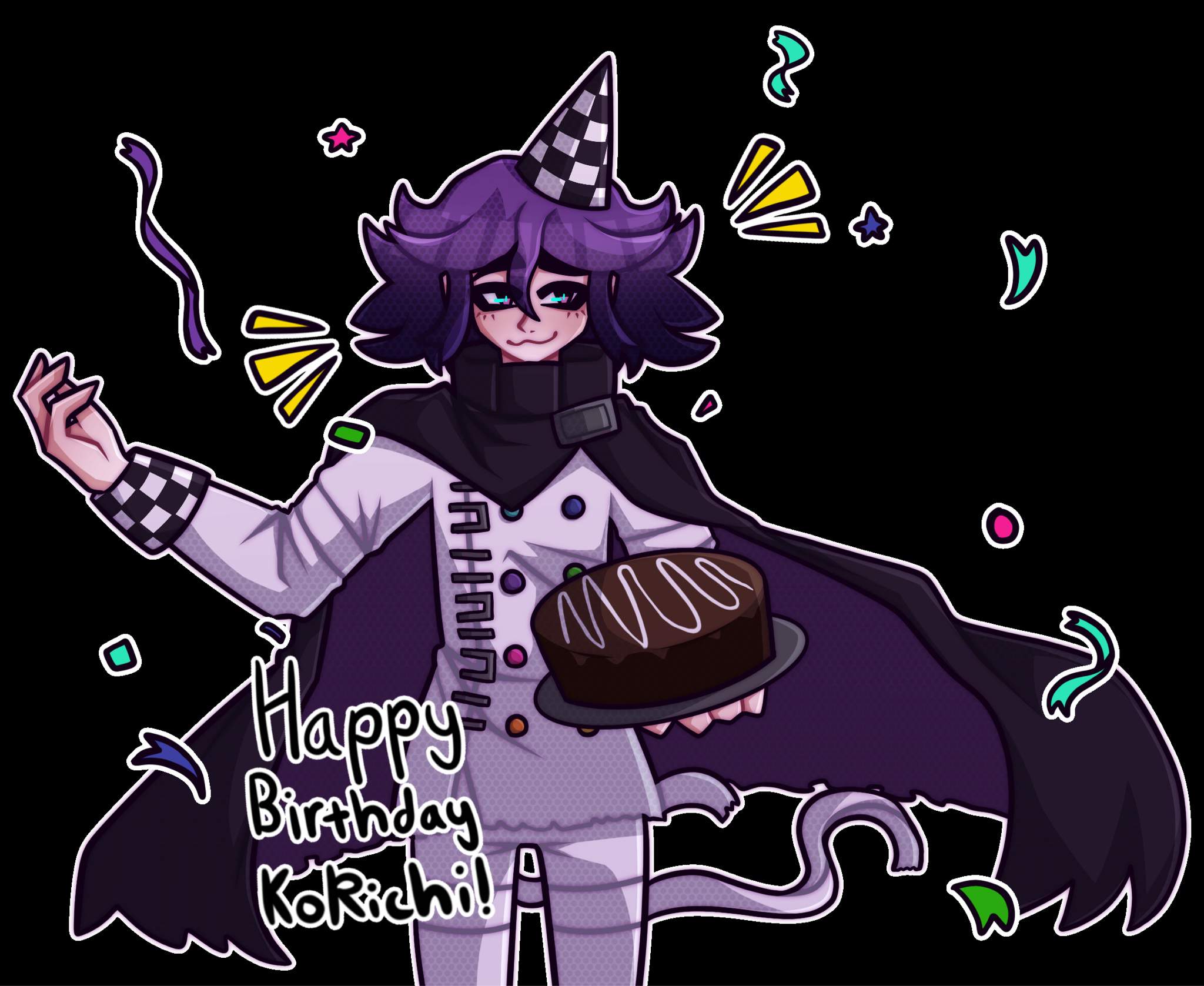 happy birthday kokichi! | Danganronpa Amino