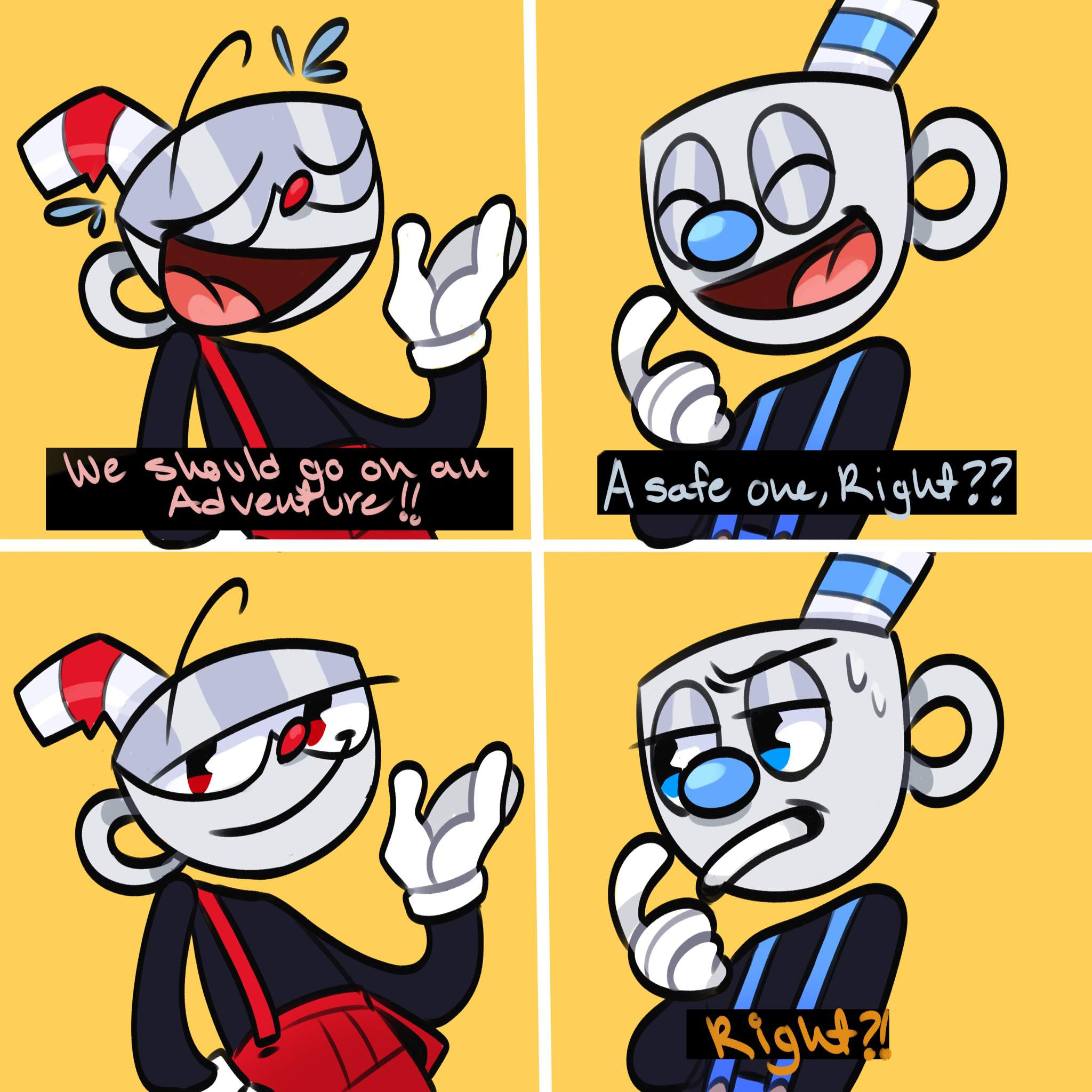 Haha funny meme | Cuphead Official™ Amino