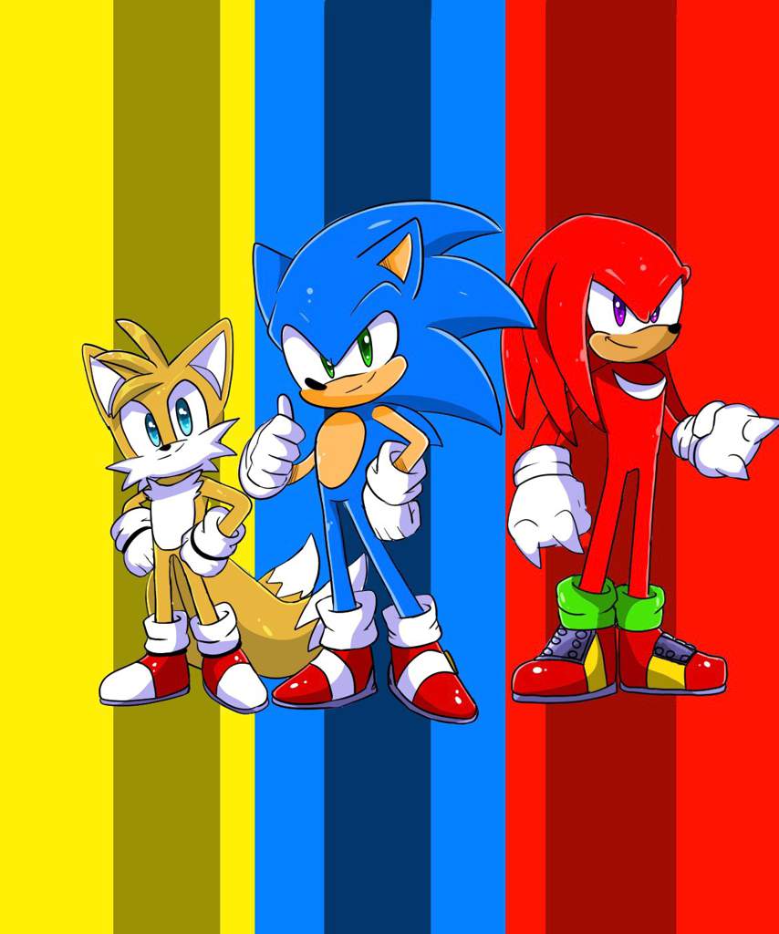 Team Sonic Art | Sonic the Hedgehog! Amino