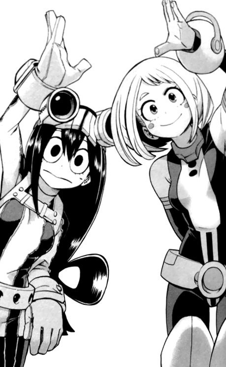 Uraraka and Froppy Edit | My Hero Academia Amino