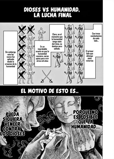 Capítulo 1 Dioses vs Humanos(½) | Wiki | Clan de Animes Amino