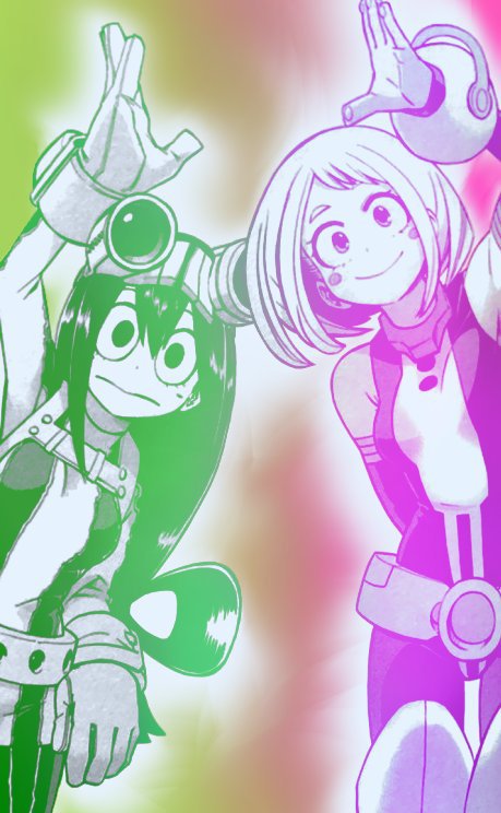 Uraraka and Froppy Edit | My Hero Academia Amino