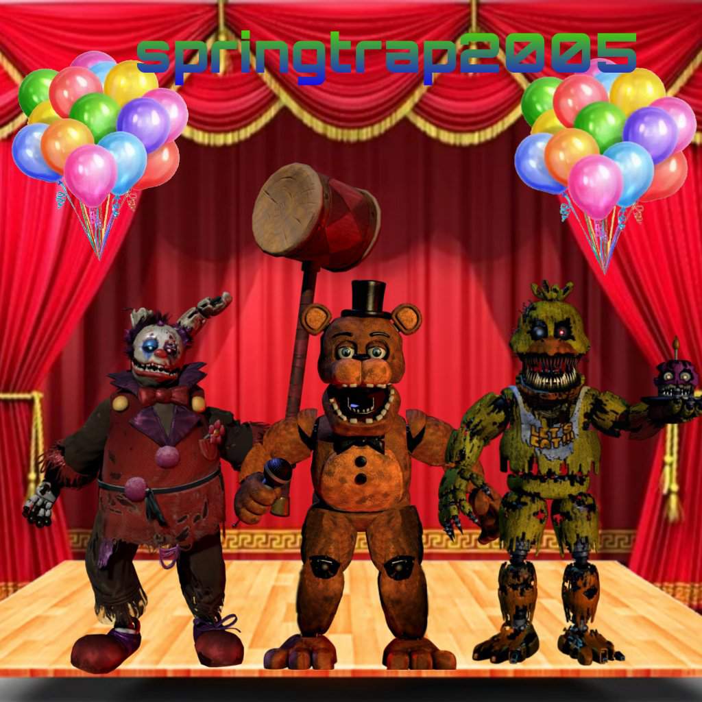 Un escenario con animatronicos randoms parte 2 | FNaF Amino [ Español ...