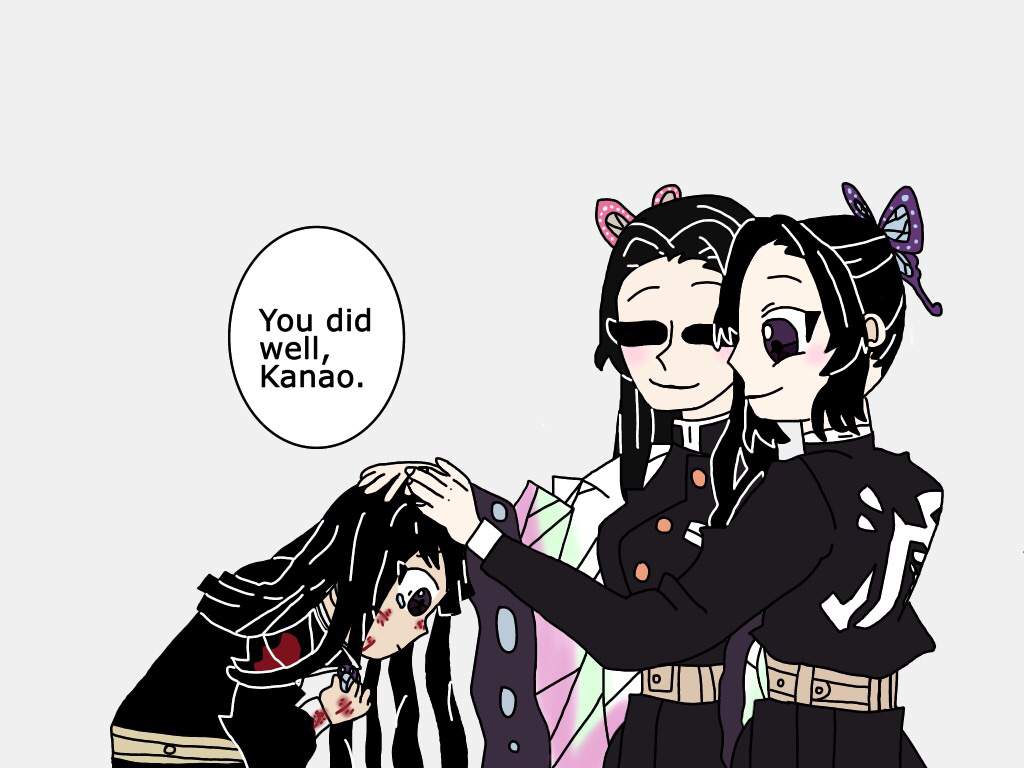 “You did well, Kanao.” | Demon Slayer: Kimetsu No Yaiba Amino