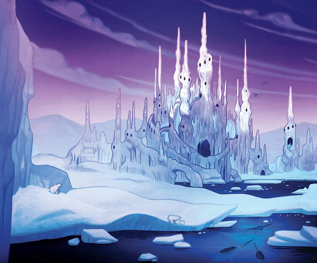 Замок снежной королевы изумрудный город