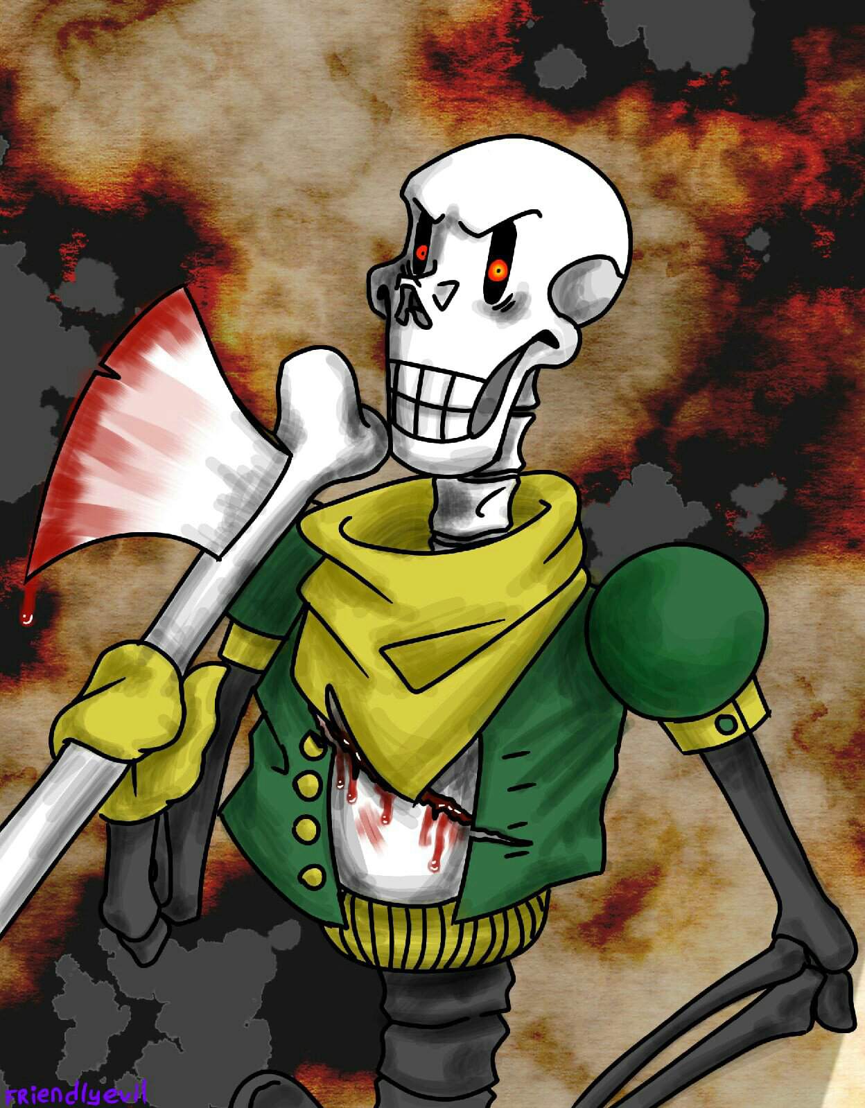 true insanity Papyrus | Undertale Amino