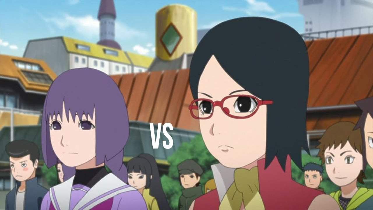 Quien es mejor Sarada grande VS Sumire grande | •Boruto Amino Fans• Amino