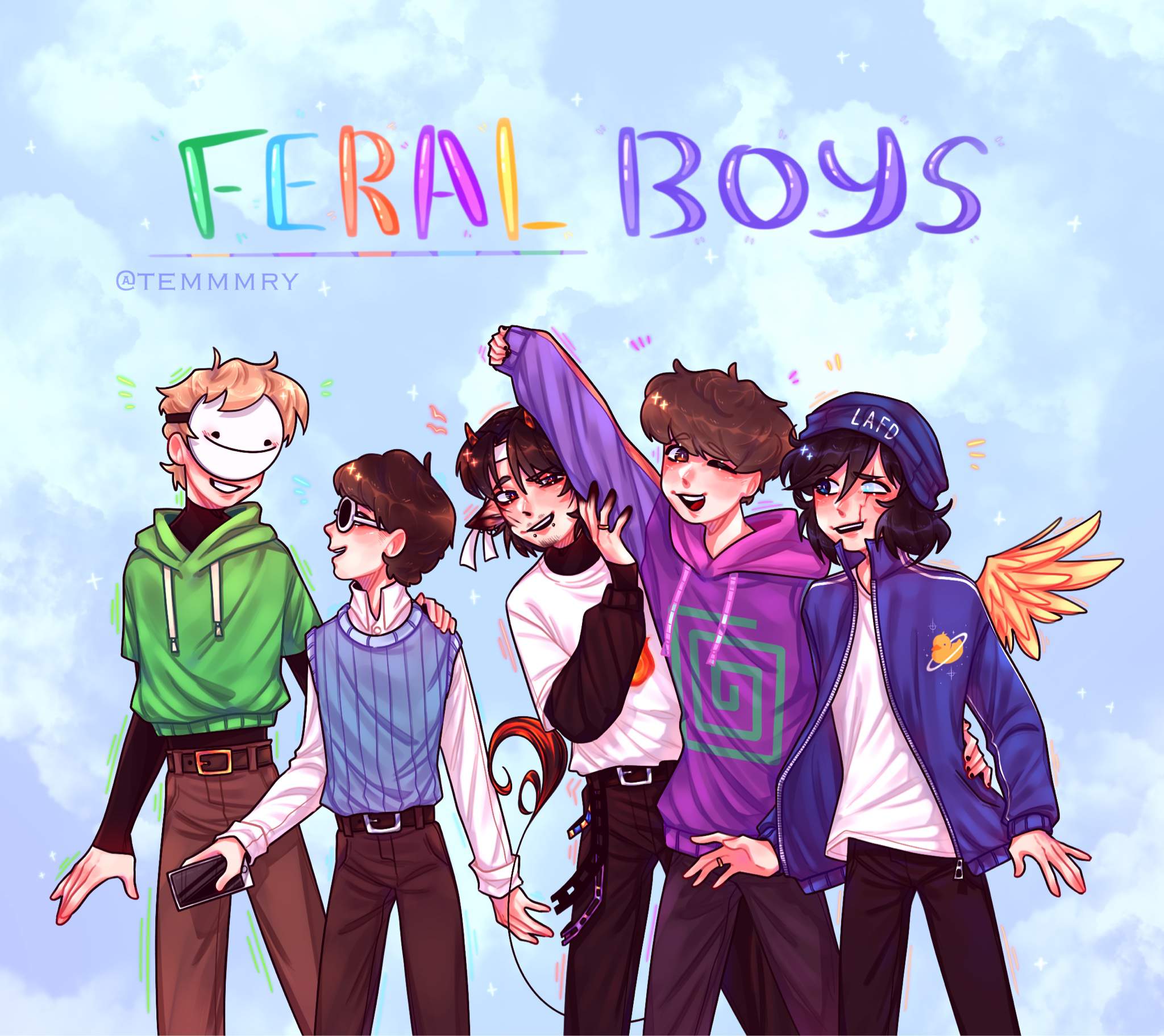 Feral boys | || Dream SMP || Amino