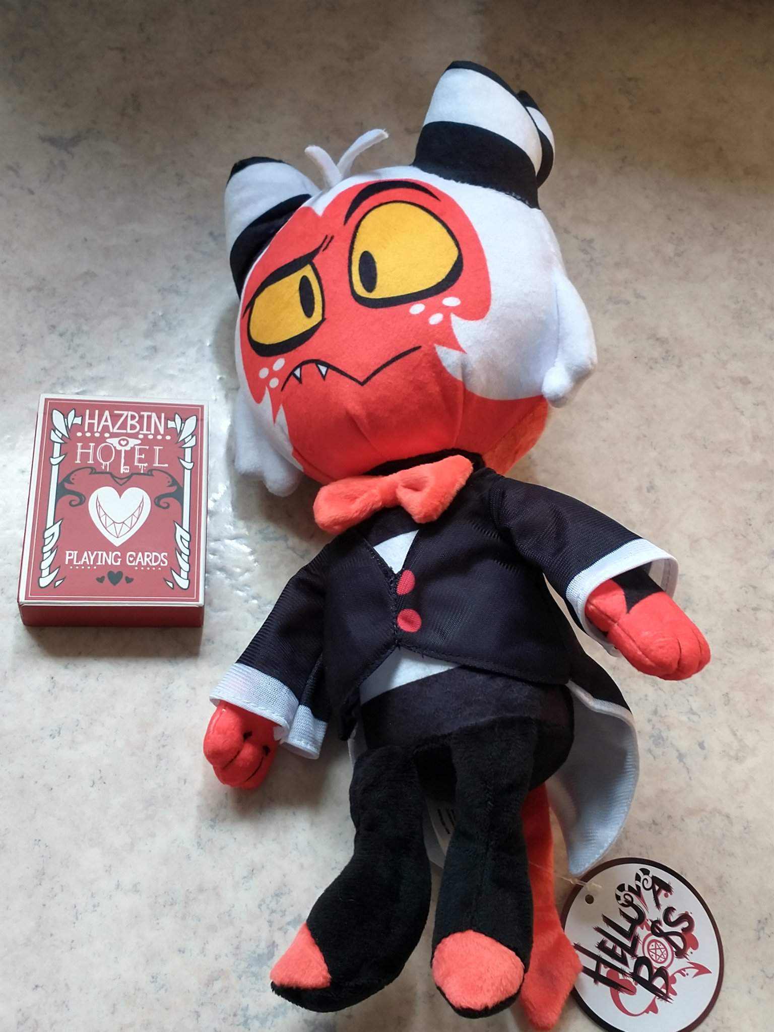 Happy day! Got today Moxxie plush & playing cards | Hazbin Hotel ...