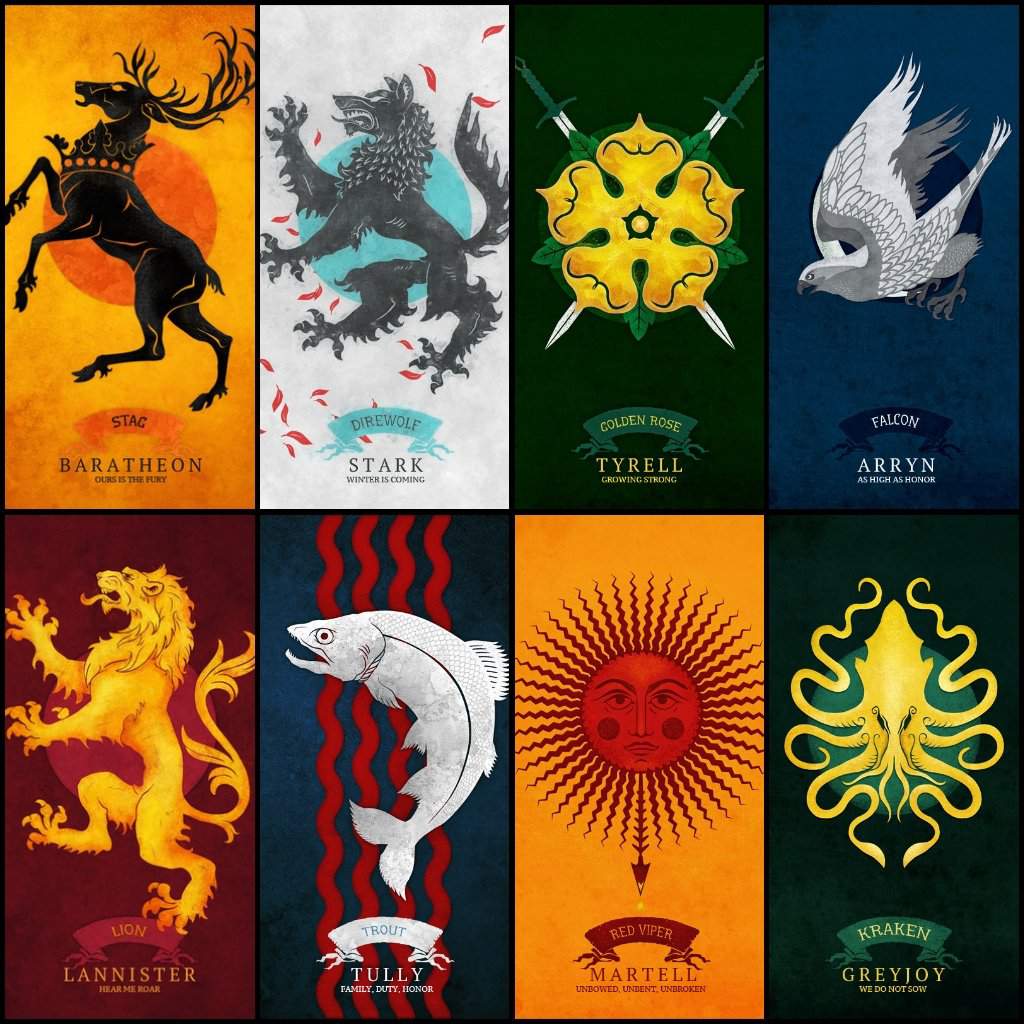 As Casas de Westeros || A Tag | Game Of Thrones BR Amino