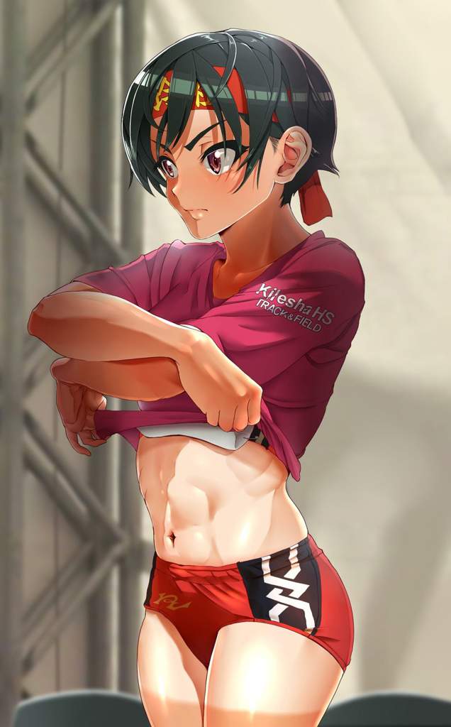 Short hair wanking anime otngagged