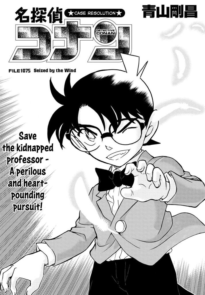 Detective Conan File 1075 Seized By The Wind Series Resolution Detective Conan 名探偵コナン Amino
