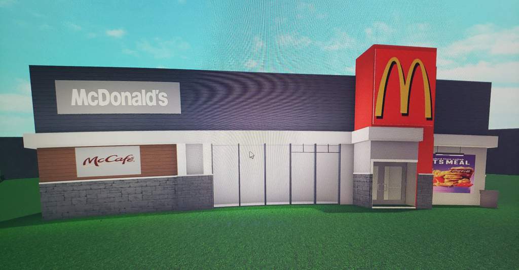 I recreated a McDonald's in bloxburg! (Extirior only) | Bloxburg (Beta ...