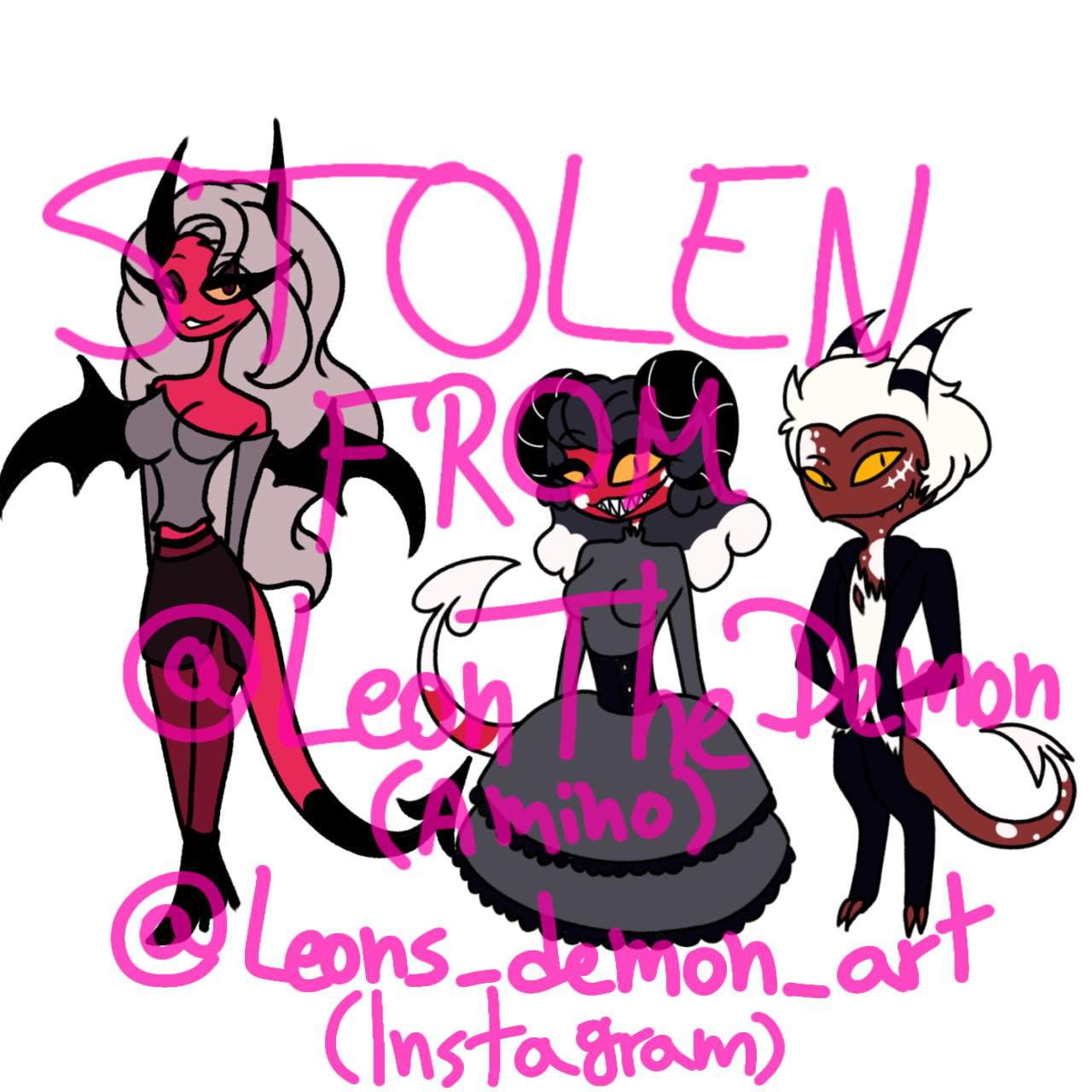 ALL SOLD Imp+Succubus Adopts | Hazbin Hotel (official) Amino