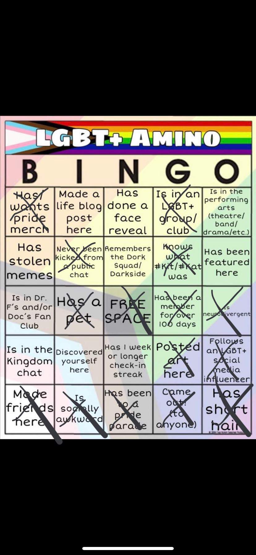 LGBTQ+ Bingo | 🏳️‍🌈 LGBT +🏳️‍🌈 Amino