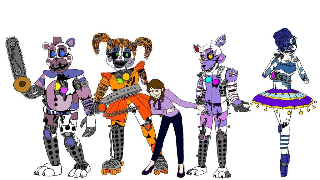 Ms. Trevorson And The Scrap Animatronics 