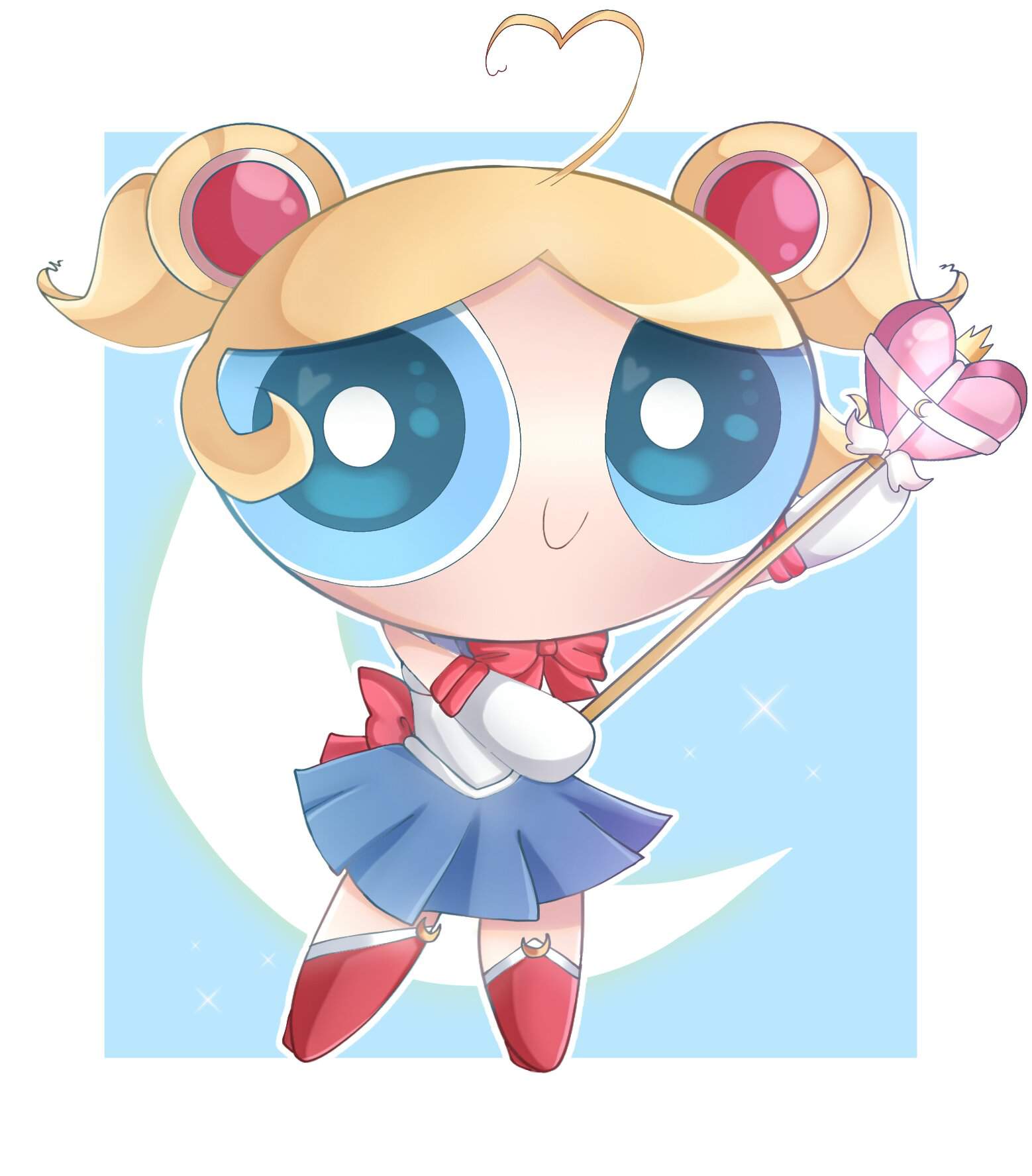 Bubbles moon | The Powerpuff Girls Amino