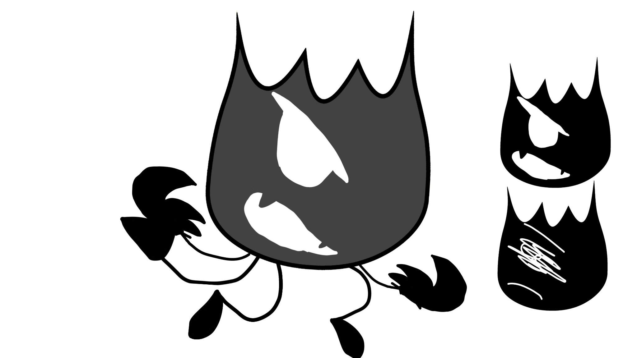 heres a image of demon firey | BFDI💖 Amino