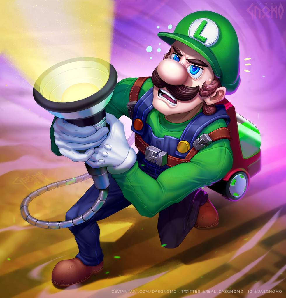 Luigi's Mansion Fan Art | Mario Amino