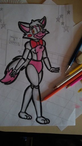 Dibujo de Roxanne Wolf | FNaF Amino [ Español ] Amino